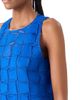 Akris Women's Organza Silk Trapazoid-Embroidered Blouse - 6