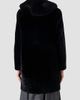 Akris Women's Oxana Leather & Shearling Reversible Hooded Coat - 4