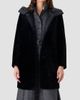 Akris Women's Oxana Leather & Shearling Reversible Hooded Coat - 5