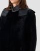 Akris Women's Oxana Leather & Shearling Reversible Hooded Coat - 6