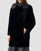 Akris Women's Oxana Leather & Shearling Reversible Hooded Coat - 7