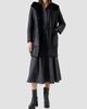 Akris Women's Oxana Leather & Shearling Reversible Hooded Coat - 8