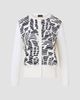 Akris Women's Printed Silk Long-Sleeve Cardigan - 1