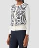 Akris Women's Printed Silk Long-Sleeve Cardigan - 6