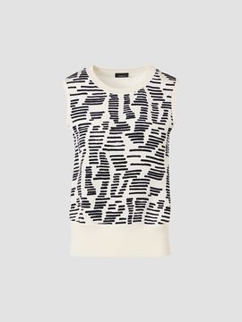Akris Women's Printed Silk Top