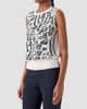 Akris Women's Printed Silk Top - 6