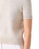 Akris Women's Sequin-Embellished Linen-Blend Knit Top - 6