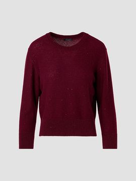 Akris Women's Sequin Cashmere Crewneck Sweater