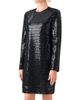 Akris Women's Sequined Long-Sleeve Sheath Cocktail Dress - 4