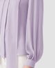 Akris Women's Silk Georgette Scarf Blouse - 5