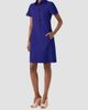 Akris Women's Stretch Cotton-Silk Polo Dress - 4