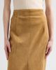 Akris Women's Suede Pencil Skirt - 5