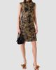 Akris Women's Textured Metallic Jacquard A-Line Dress - 2