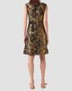 Akris Women's Textured Metallic Jacquard A-Line Dress - 3