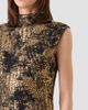 Akris Women's Textured Metallic Jacquard A-Line Dress - 5