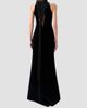 Akris Women's Velvet Halterneck Gown - 3