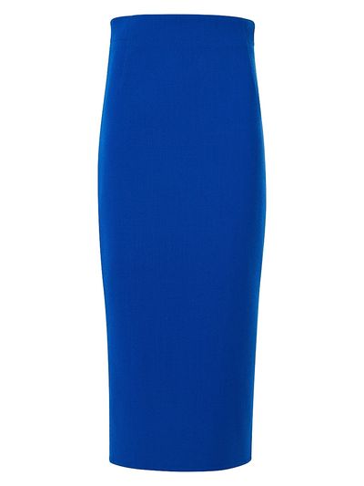 Akris Women's Wool-Blend Crepe Pencil Skirt