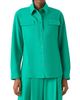 Akris Women's Wool Gabardine Utility Shirt - 3