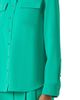 Akris Women's Wool Gabardine Utility Shirt - 6
