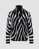 Akris Women's Zebra-Printed Double-Faced Cashmere Reversible Cardigan - 3