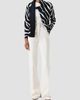 Akris Women's Zebra-Printed Double-Faced Cashmere Reversible Cardigan - 8
