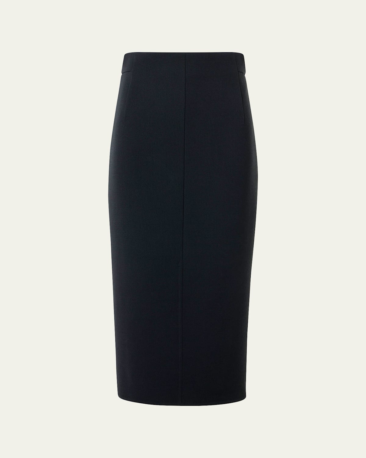 Akris Wool Crepe Midi Pencil Skirt