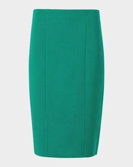 Akris Wool Crepe Pencil Skirt