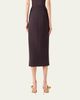 Akris Wool Double-Face Slit Midi Pencil Skirt - 2