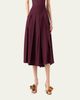 Akris Wool Gabardine Pleated Midi Skirt - 4