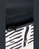 Akris Zebra-Print Calf Hair Clutch Bag - 3