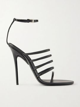 ALAÏA 110 patent-leather sandals