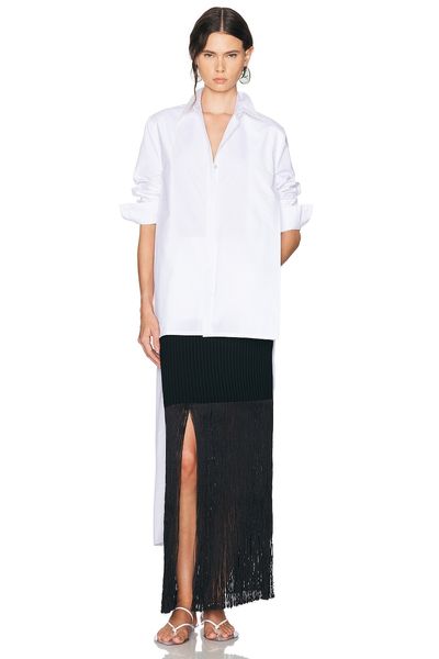 ALAÏA ALAÏA ALAΪA Asymmetric Shirt