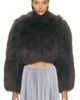 ALAÏA ALAÏA ALAΪA Fur Cropped Jacket - 1