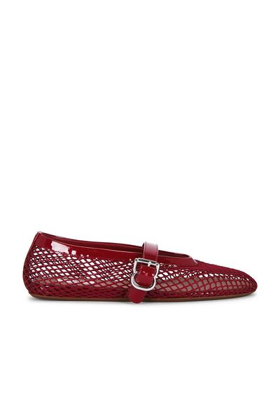 ALAÏA ALAÏA ALAΪA La Ballerine Fishnet Flat