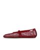 ALAÏA ALAÏA ALAΪA La Ballerine Fishnet Flat - 5
