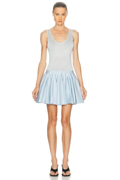 ALAÃA ALAÃA ALAÎªA Mini Godet Dress