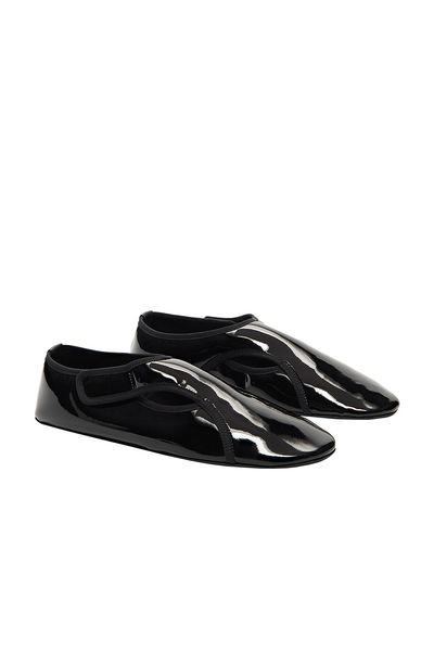ALAÏA ALAÏA ALAΪA Patent Slippers