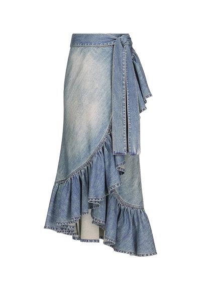 ALAÏA ALAÏA ALAΪA Ruffle Skirt
