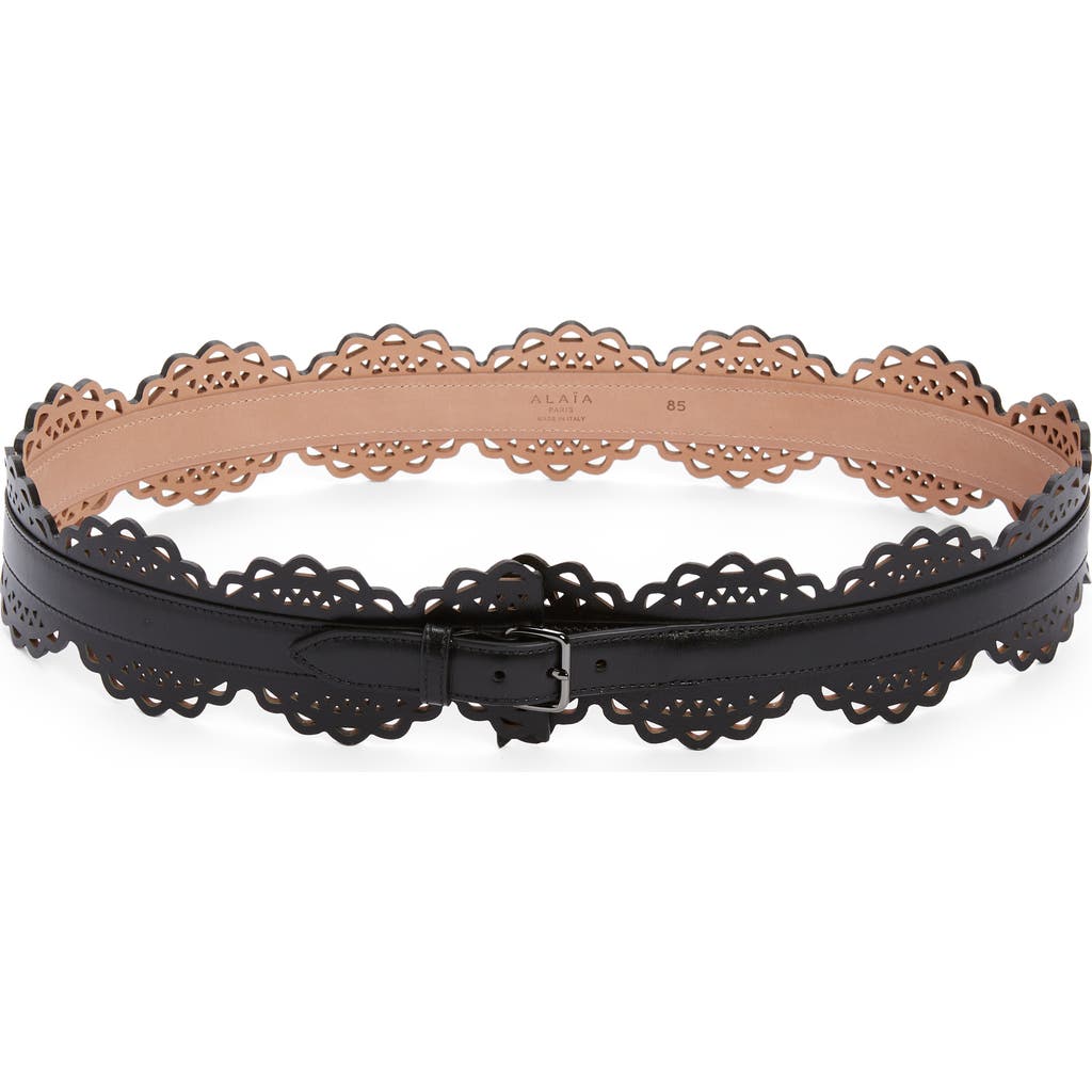 Alaïa Alaïa AlaÏa Vienne Corset Leather Belt