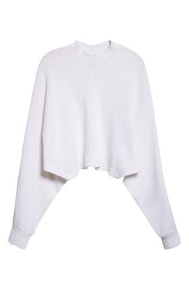 Alaïa Alaïa Batwing Linen & Cotton Sweater