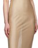 ALAÏA ALAÏA Beige Knit Slip Dress - 4