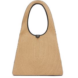 ALAÏA ALAÏA Beige One Piece Paper Straw Tote