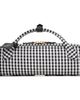 ALAÏA ALAÏA Black & White 'Le Teckel' Clutch Bag - 1