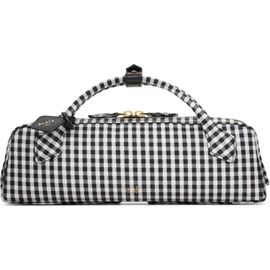 ALAÏA ALAÏA Black & White 'Le Teckel' Clutch Bag