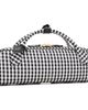 ALAÏA ALAÏA Black & White 'Le Teckel' Clutch Bag - 2
