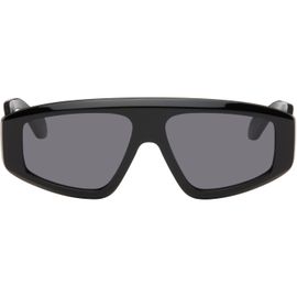 ALAÏA ALAÏA Black Aviator Mask Sunglasses