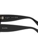 ALAÏA ALAÏA Black Aviator Mask Sunglasses - 3