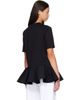 ALAÏA ALAÏA Black Cotton Jersey Crinoline T-shirt - 3