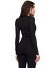 ALAÏA ALAÏA Black Crewneck Wool Bodysuit - 3
