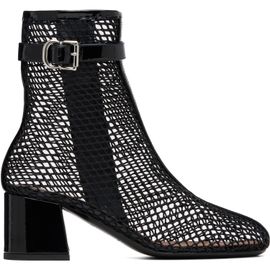 ALAÏA ALAÏA Black Fishnet 55 Boots
